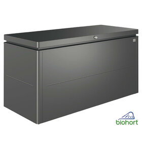Záhradný Úložný Box LoungeBox® 160 tmavosivá-metalická