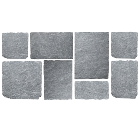 Sekaný kameň Gneis Mozaika 2,5-4,5cm dlažba